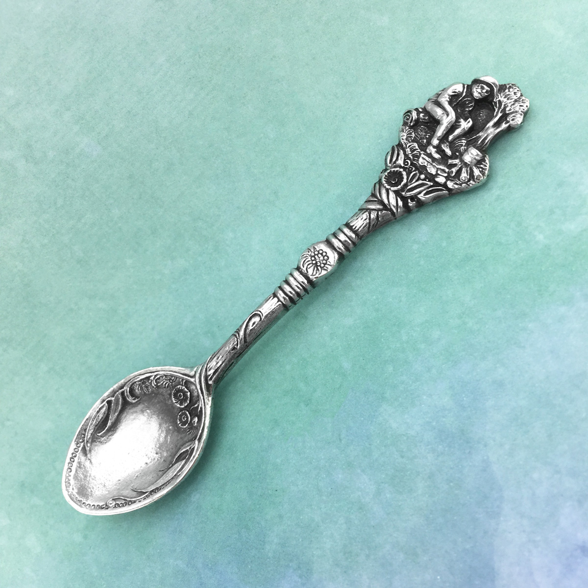 Swagman Australian Souvenir Pewter Spoon Premium Australian Made Gift