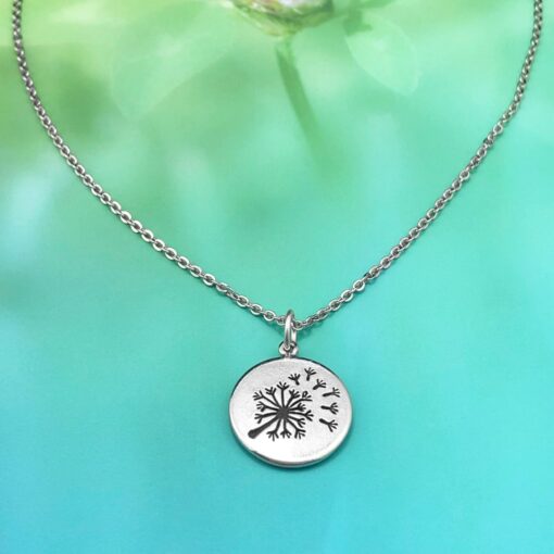 Dandelion Wish Personalised Family Necklace - Image 2